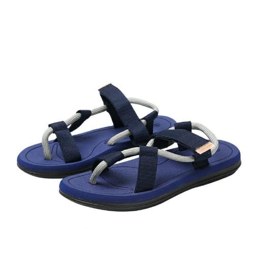 Unisex Blue Convertible Sandals