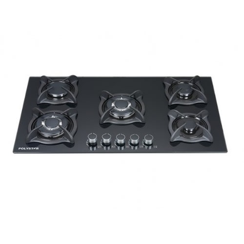 5 Burners Table Gas Hob - 880x515mm- Pv-hbg5801