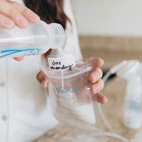 Breastmilk Storage Bags For Freezing And Storing - 100counts