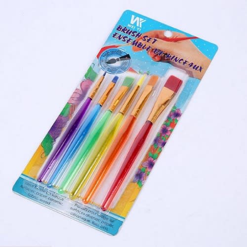 Diy Painting Brush Set - 6pcs