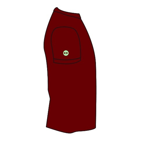KD Peace T-Shirt - Wine