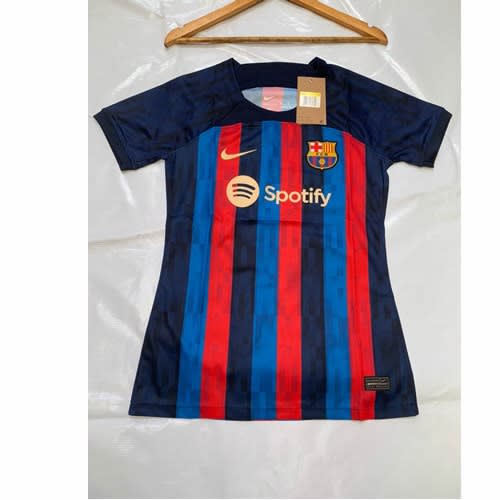 Lady's Official Barcelona Fc Home Jersey