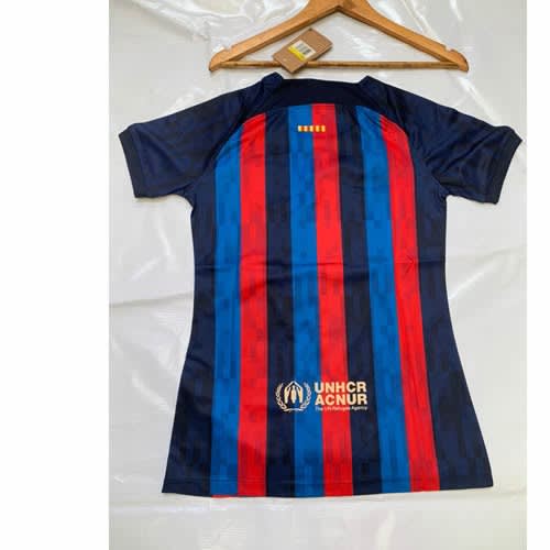 Lady's Official Barcelona Fc Home Jersey