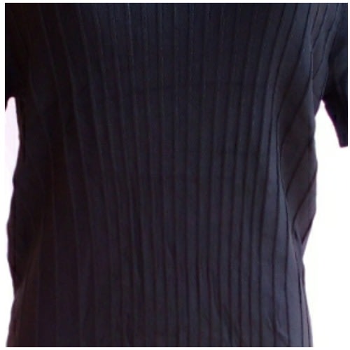 Black Polo Short Sleeve Shirt - Black