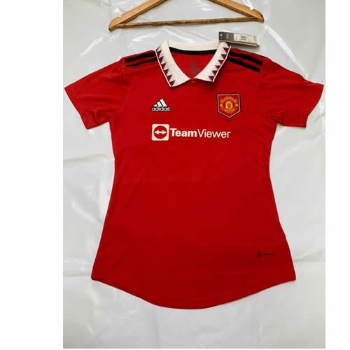 Ladies Official Manchester United Home Jersey
