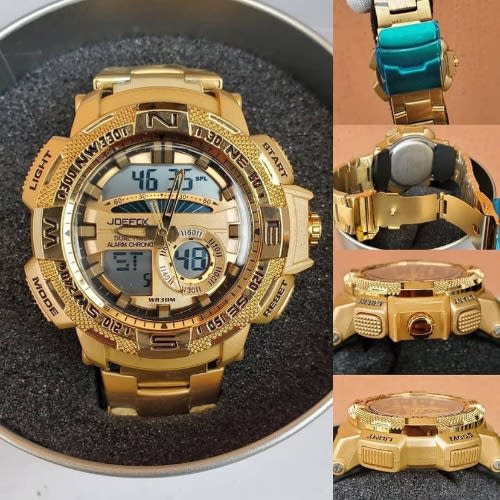 Men's Sports Watch - Gold