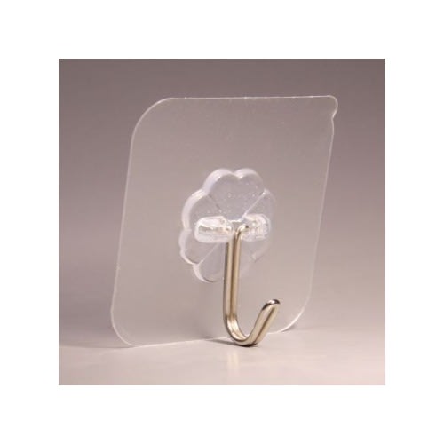Self Adhesive Wall Bathroom Kitchen Hooks - 20 Pieces
