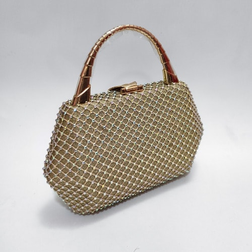 Clutch Purse - Design 8 - Gold