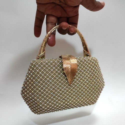 Clutch Purse - Design 8 - Gold
