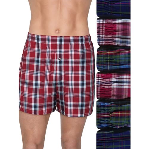 Men's Boxers Shorts - 6 Pieces