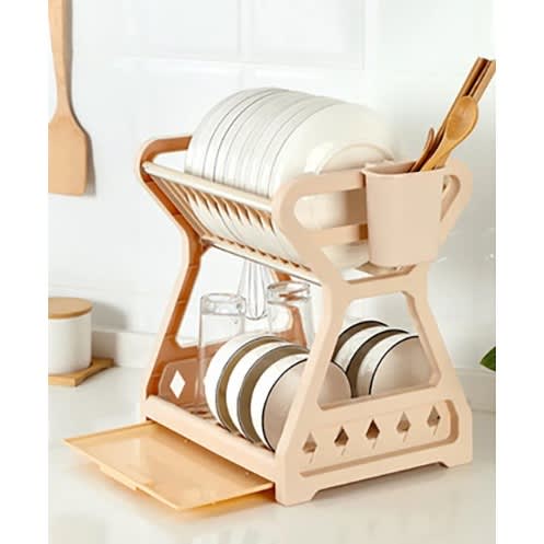 Plate Rack /drainer Pink