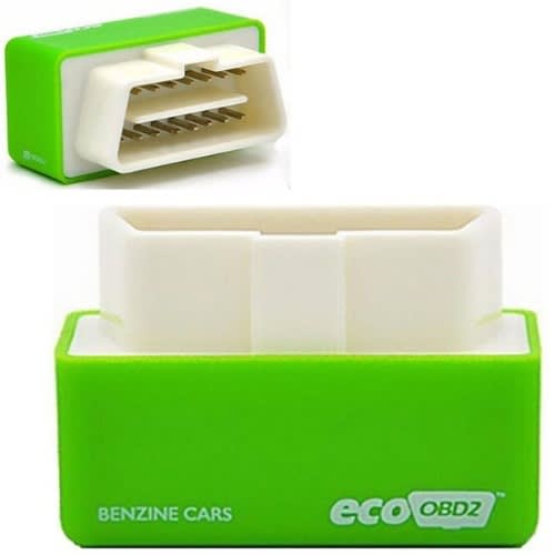 Eco OBD2 Plug And Drive Performance Chip Power Fuel Gas Saver For Benzine Cars - Green