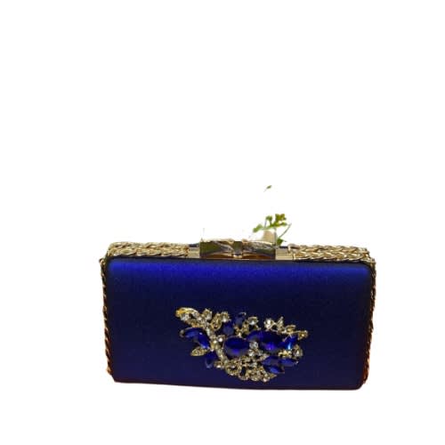Blue New Trend Clutch
