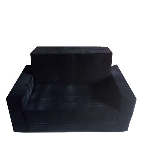 1-seater Convertible Sofa Bed With Arm Rest - 48X24X18