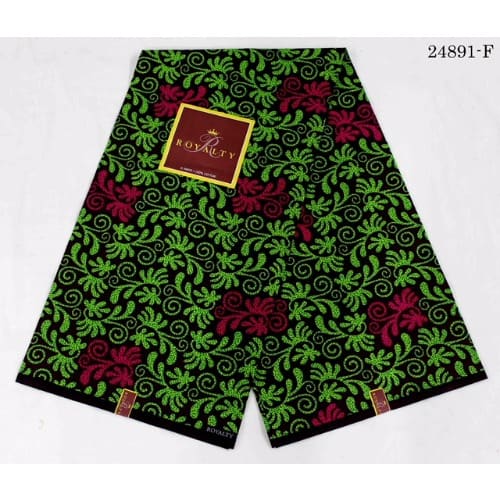 Elegant Detailed Ankara 6 Yards Fabric