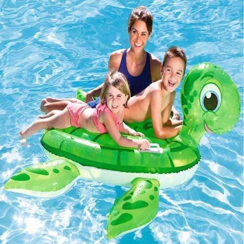 Turtle Shape Inflatable Ride-on Float