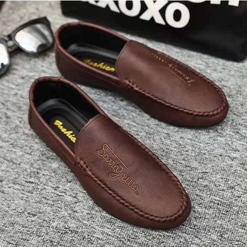 Leather Loafer Shoe