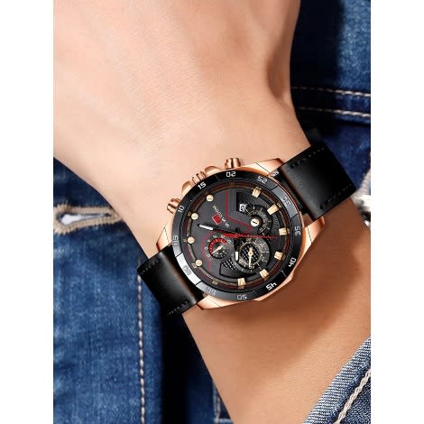Men's Stylish Waterproof Wristwatch