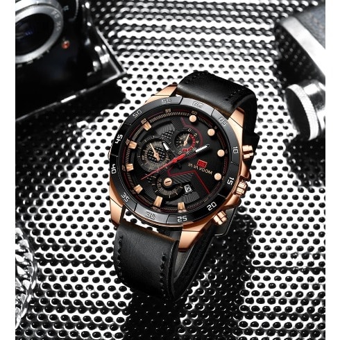 Men's Stylish Waterproof Wristwatch