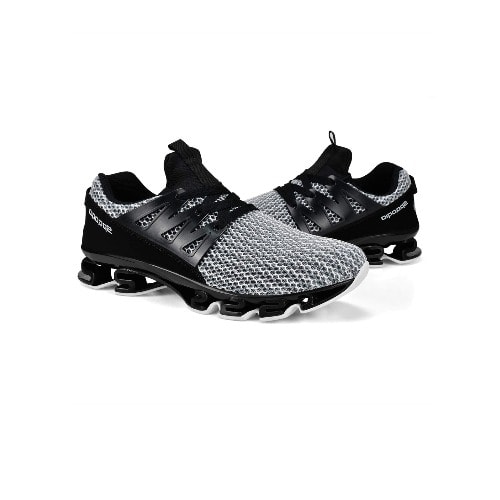 Mesh Running Sneakers - Grey