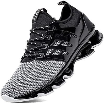 Mesh Running Sneakers - Grey