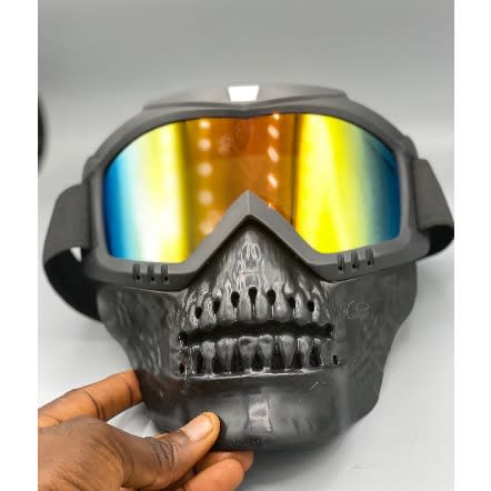Detachable Men's Goggle Face Mask