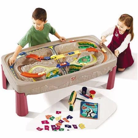 Deluxe Canyon Road Train and Track Table