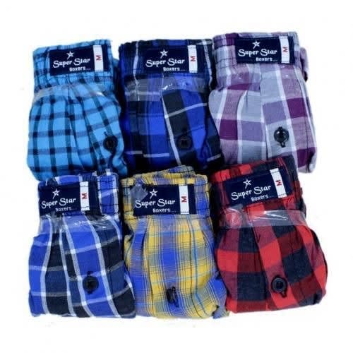 6-in-1 Men's Boxers Shorts