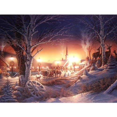 Town In The Winter 1000pcs Puzzle