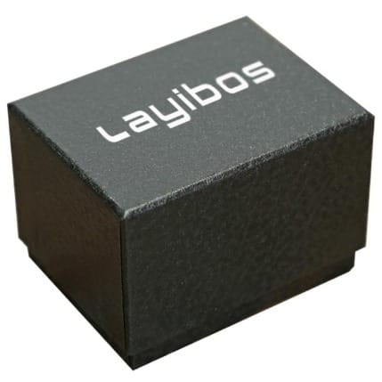 LAYIBOS Sports Waterproof Wrist Watch - Brown - LB2