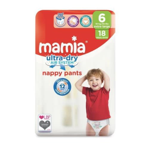 Nappy Pull Up Pant - Size 6 - 18 Count