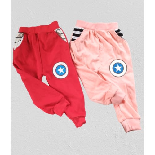 Trendy Kid Girls Loose  Joggers (2in1)
