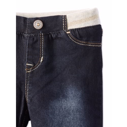 Toddler Girl Knit Waistband Skinny Jeans Trouser