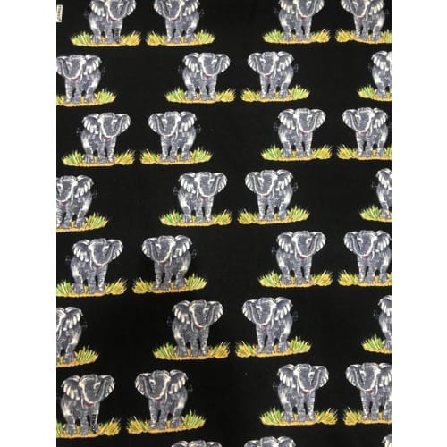 Fenico Elephant Design Fabric - 1 Yard