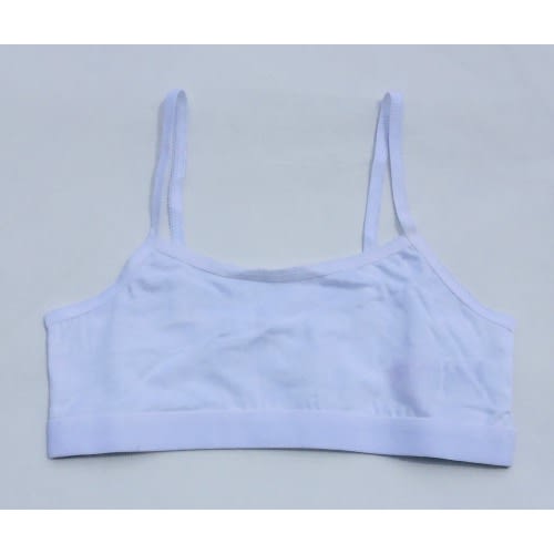 Girls Back To School 3 Pack Cotton Crop Tops