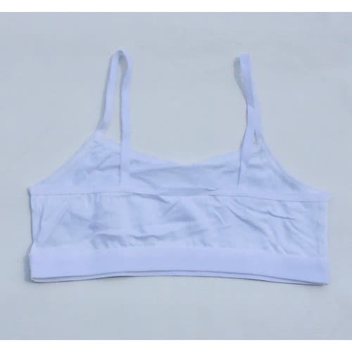 Girls Back To School 3 Pack Cotton Crop Tops