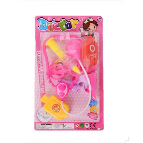 Kids Doctors Instrument Kit- Pink