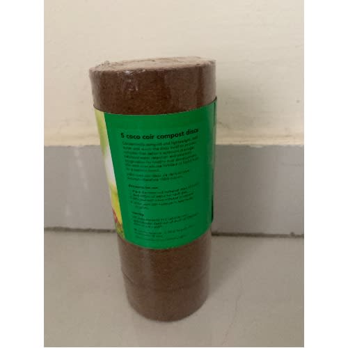 Wilko Coco Compost Discs - 5 X 1L