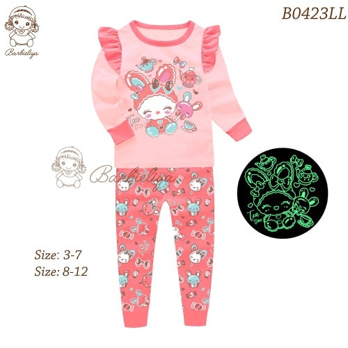 Girls Pajamas Tea Time