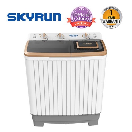 Twin Tub Semi-Automatic Washing Machine Wms-7/mh - Wash 7kg Spin 3.5kg - WMS-7/MH