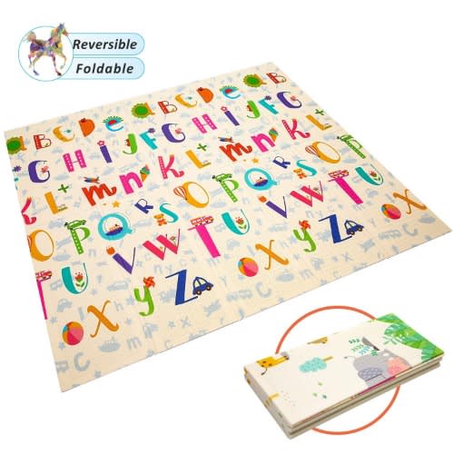 Foldable Baby Playmat & Crawling Mat - Xpe Thicken