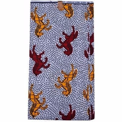 6 Yards Jumping Horse Hitarget Fabric - Multicolour