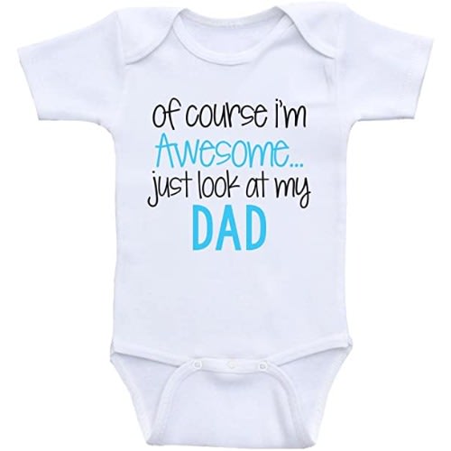 Of Course I'm Awesome Baby Onesie, Bodysuit, Unisex