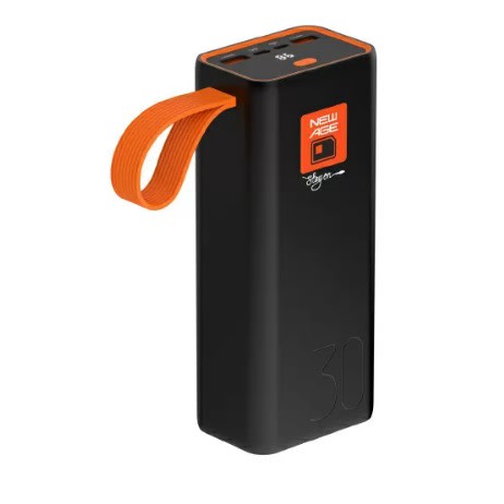 New Age 33000mAh Power & Flash Light Powerbank