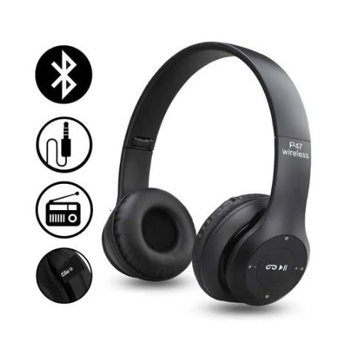 P47 Wireless Bluetooth Foldable Headphone