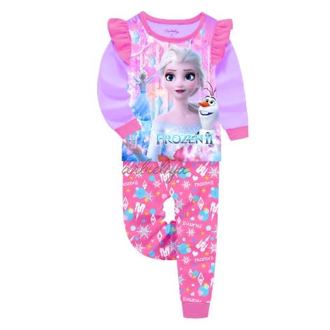 Girl's Pajamas - Frozen - Pink Multicolour