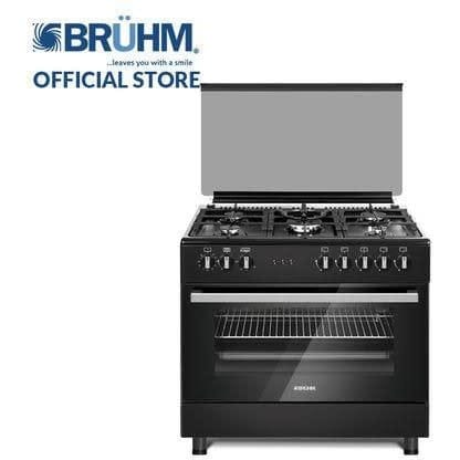 4 Gas Burners + 2 Electric Cooker - 90 X60