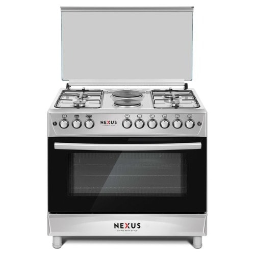 Gas Cooker - 4 Gas + 2 Electric Hot Plate