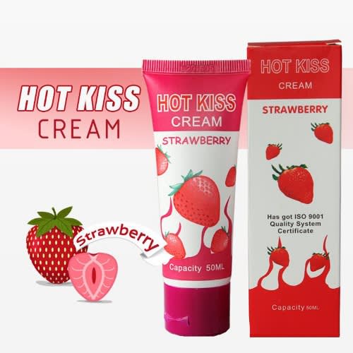 Strawberry Flavour Vaginal, Anal Sex Lubricant - 50ml