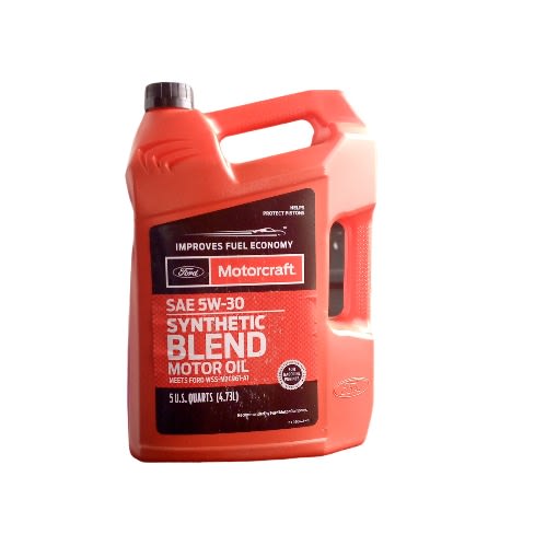 5W-30 Made In Usa Synthetic Blend Engine Oil With Volume Of 5 Us Quarts/4.73L